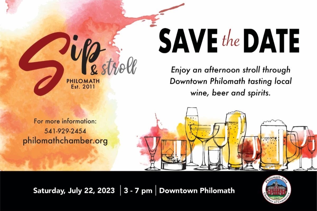 Philomath sip and stroll